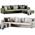 Modern RICHARD Sofa by Bodema 3D model small image 3