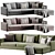 Modern RICHARD Sofa by Bodema 3D model small image 4