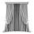  Modern Blackout Curtains Design 3D model small image 2