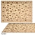 Tabrizi Classic Handwoven Rug 3D model small image 1