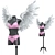 Lingerie Mannequin Set with Angel Wings 3D model small image 6