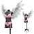 Lingerie Mannequin Set with Angel Wings 3D model small image 7