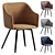 Niko Velvet Terra Chair 3D model small image 1