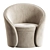 Elegant Bloom III Armchair (Russian Translation: Элегантное кресло Bloom III) 3D model small image 2