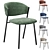 Rupert Chair in Customizable Colors 3D model small image 5