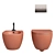 4all Wall-Hung Toilet Set 3D model small image 2