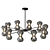 Elegant Prosper Chandelier Light 3D model small image 4