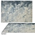 Handcrafted Storm Modern Wool Carpet 3D model small image 1