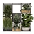 Metal Stand Indoor Plants Set 3D model small image 1