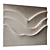  Abstract Relief Wall Panel 3D model small image 2