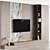 TV Wall Collection: High-Quality 3D Model 3D model small image 1