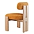 Difane De la Paz Dining Chair 3D model small image 4