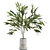 Elegant Branches in Decorative Vases 3D model small image 1