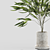 Elegant Branches in Decorative Vases 3D model small image 2