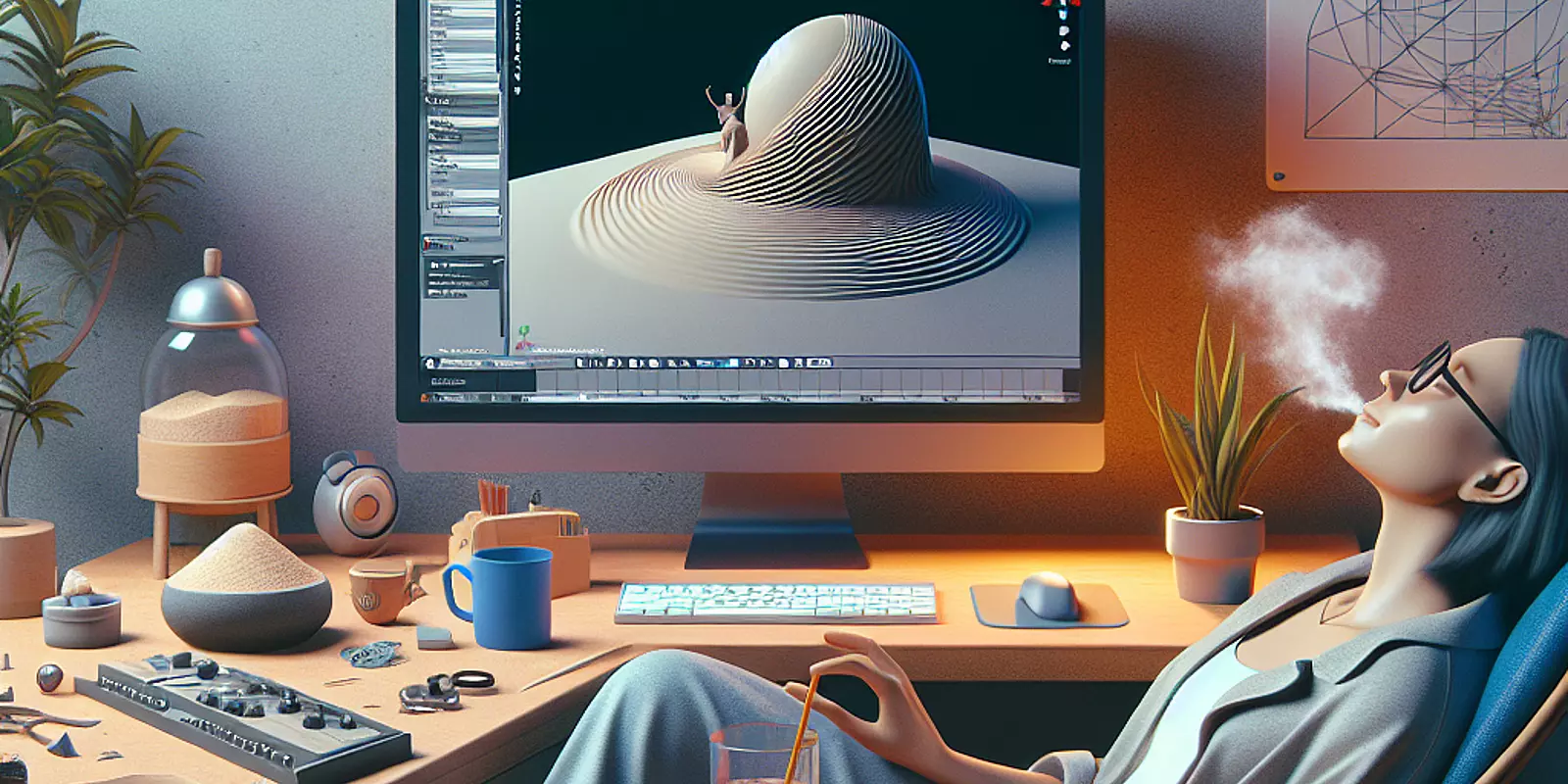 Balancing Creativity and Well-being: Knowing When to Take a Break from Blender