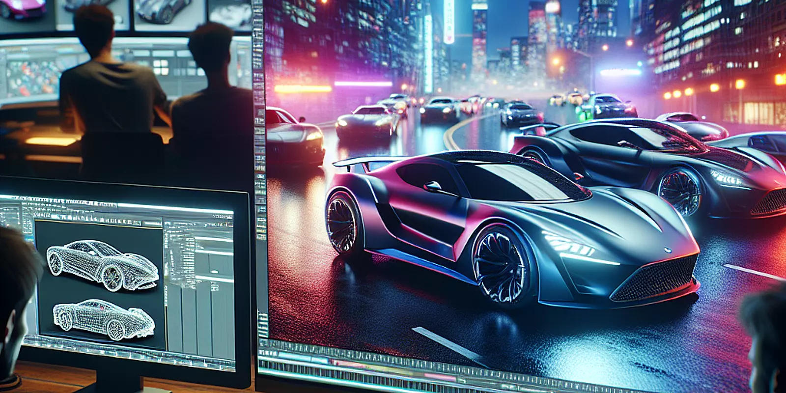 Creating Realistic Automotive Commercials with 3D Modeling and Animation